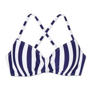 NWT Ribbed Bralette Bikini Top